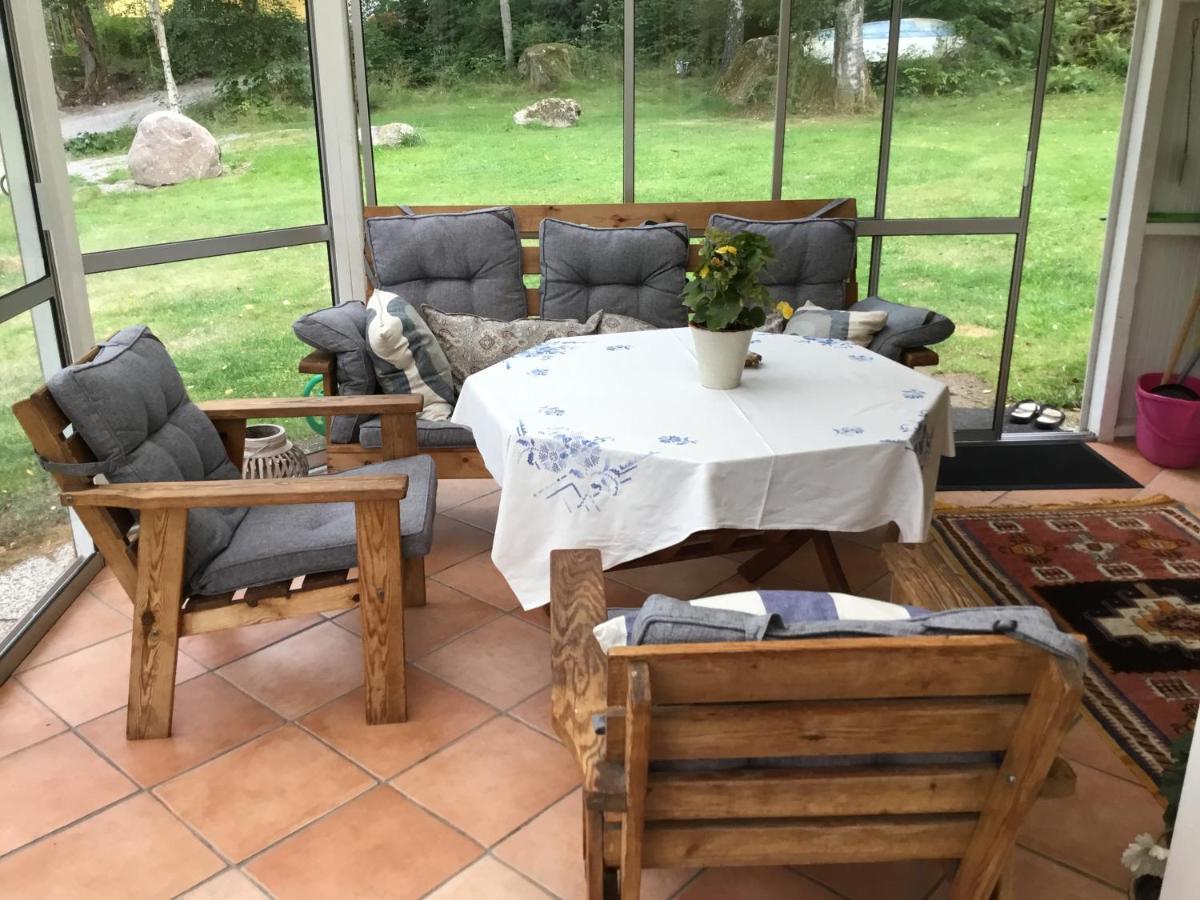 Almagarden Lantlig Miljoe Villa Svängsta Buitenkant foto